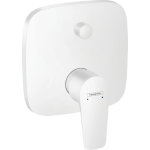 Hansgrohe Talis E baterie cada-dus montaj incastrat, alb mat