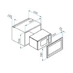 Cuptor Microunde MWO 26 INOX - imagine 2