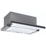 Hota telescopica Pyramis Silver Sliding Turbo Sticla Neagra 60cm