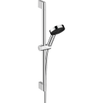 Hansgrohe Pulsify 103 3 jet PowderRain Relaxation set dus cu bara 65 crom