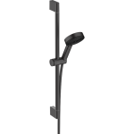 Hansgrohe Pulsify 103 3 jet PowderRain Relaxation set dus cu bara 65 negru mat