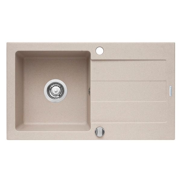 Chiuveta granit Pyramis SPARTA 76x44 1B 1D Beige