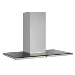 Hota decorativa Pyramis SILVERLIGHT, 90cm, 570mc/h, inox si stica neagra, timer - imagine 5