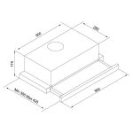 Hota telescopica Pyramis SILVER SLIDING TOUCH CONTROL - imagine 2
