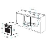 Cuptor electric Pyramis Elegant 60IN 6083 - imagine 2