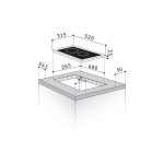 Plita inductie domino ECOLINE HO8120 - imagine 2