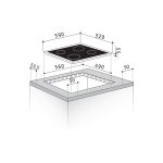 Plita vitroceramica ECOLINE HO8340 - imagine 2