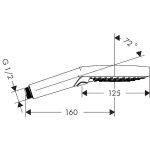 Hansgrohe Raindance Select S 120 para dus 3 functii, crom - imagine 2