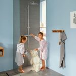 Hansgrohe Croma E 280 coloana de dus cu baterie termostatata, crom - imagine 3