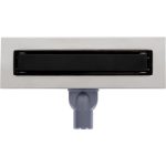 Wirquin Venisio Slim Black Touch rigola dus cu membrana antimiros 500 mm