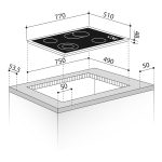 Plita Electrica 77HL 630 Touch Control - imagine 3