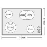 Plita Electrica 77HL 630 Touch Control - imagine 2