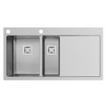 Chiuveta Inox Maronia 100x52 1/2B 1D ST LN
