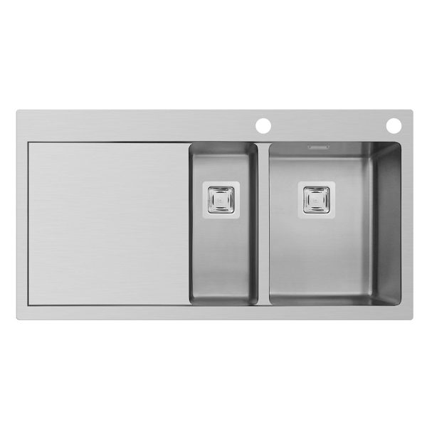 Chiuveta Inox Maronia 100x52 1 1/2B 1D DR LN