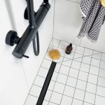 Wirquin Venisio Slim Black Touch rigola dus cu membrana antimiros 500 mm - imagine 2