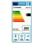 Frigider cu doua usi Pyramis FSM173 - imagine 5
