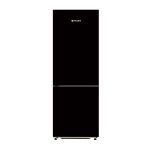 Combina frigorifica Pyramis FSK185 Black Glass