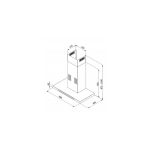 Hota design Pyramis i-HOOD 90cm - imagine 4