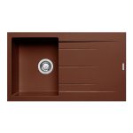 Chiuveta Granit ALAZIA 86x50 1B 1D Chocolate
