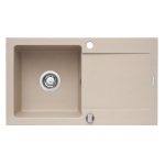 Chiuveta bucatarie LOTUS 76x44 1B1D Beige