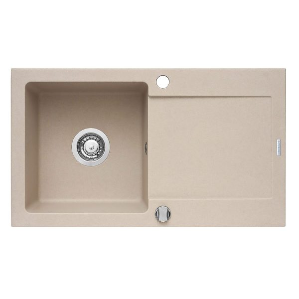 Chiuveta bucatarie LOTUS 76x44 1B1D Beige
