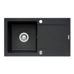 Chiuveta bucatarie LOTUS 76x44 1B1D Black