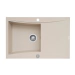 Chiuveta Pyragranite SOFTLINE 1B1D 79x51 Beige