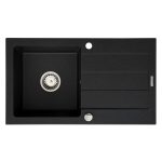 Chiuveta granit MAIDSINKS Pyramis SENAR 76x44 Black