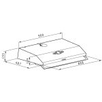 Hota Clasica ST2 Alb 2 motoare -90cm- - imagine 2