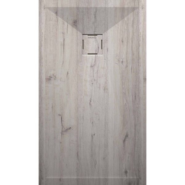 3D Wood Decape cadita dus 70x110 cm, compozit, sifon inclus