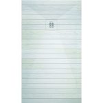 3D Wood Flanders Pine cadita dus 70x80 cm, compozit, sifon inclus