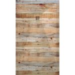 3D Wood Natural Rustic cadita dus 70x80 cm, compozit, sifon inclus