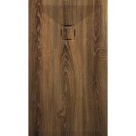 3D Wood Walnut cadita dus 70x90 cm, compozit, sifon inclus