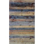 3D Wood Recycled Wood cadita dus 70x90 cm, compozit, sifon inclus