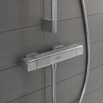 Hansgrohe Ecostat E baterie termostatata dus, crom - imagine 3