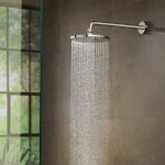 Hansgrohe Raindance S 240 PowderRain palarie dus 1 functie cu brat perete, crom - imagine 3