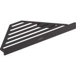 Hansgrohe AddStoris etajera colt negru mat