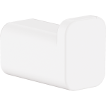 Hansgrohe AddStoris cuier simplu alb mat