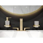 Hansgrohe AddStoris suport periute dinti polished gold - imagine 2