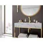 Hansgrohe AddStoris suport periute dinti polished gold - imagine 3