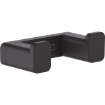 Hansgrohe AddStoris cuier dublu negru mat