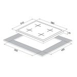 Plita gaz Pyramis 5397 - imagine 2