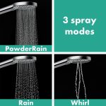 Hansgrohe Raindance Select S 120 para dus 3 functii PowderRain, crom - imagine 10