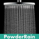 Hansgrohe Raindance S 240 PowderRain palarie dus 1 functie cu brat perete, crom - imagine 4