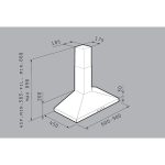 Hota Decorativa Square Chimney 60 - imagine 2