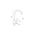 Set Pyramis chiuveta SOFTLINE 1B 1D si baterie Bello Black - imagine 4