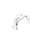 Set chiuveta granit ALYA 1B & baterie ASALIA - Alb - imagine 4