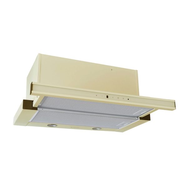 Hota telescopica Pyramis Silver Sliding Turbo Sticla Ivory 60cm