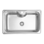 Chiuveta Inox Pyramis INSET 1B SM