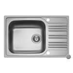 Chiuveta Inox Pyramis INSET 1B1D LN